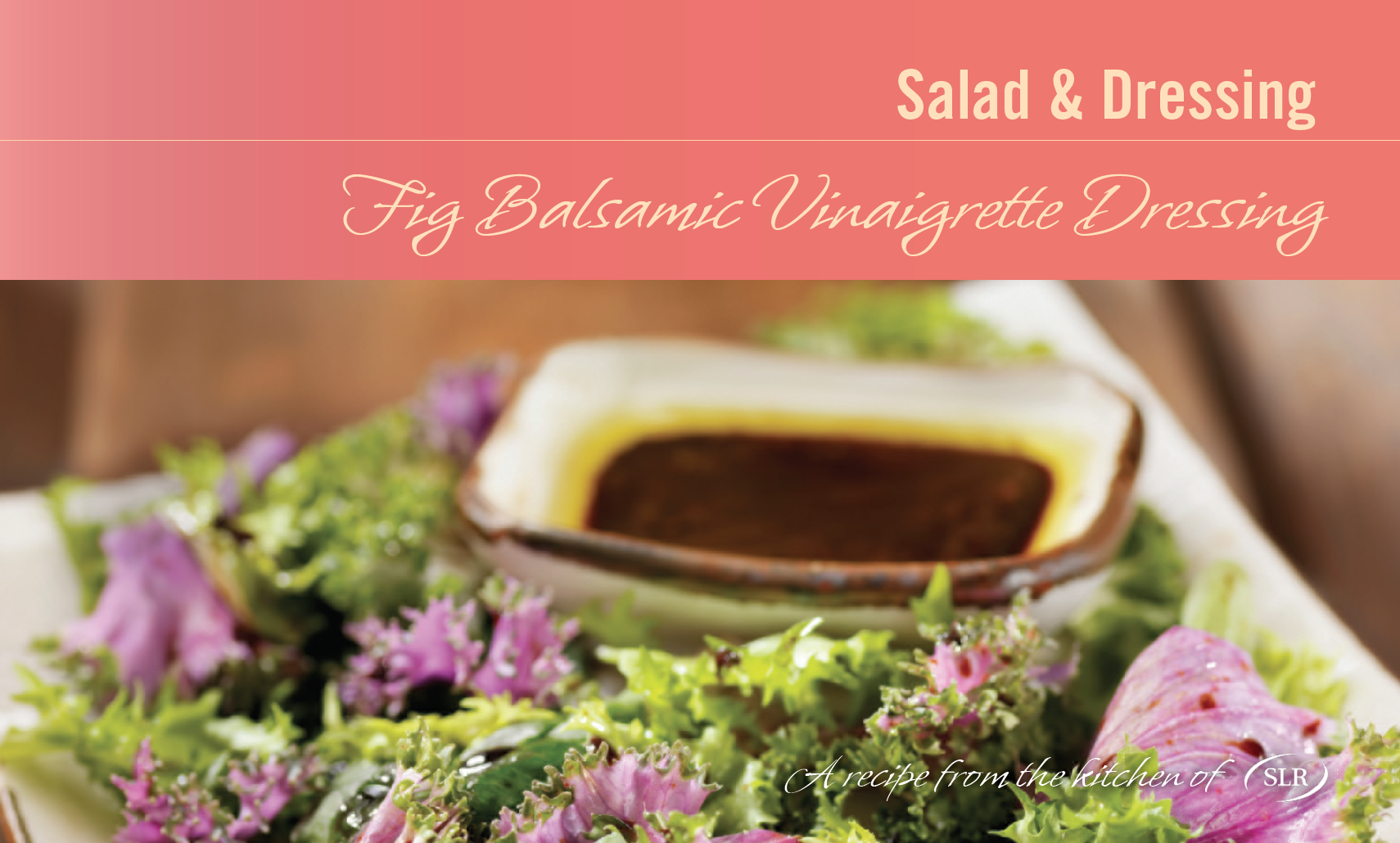 Fig Balsamic Vinaigrette Dressing AgeRight Blog