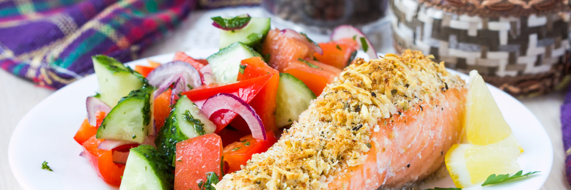 Dijon Herb Crusted Salmon AgeRight Blog