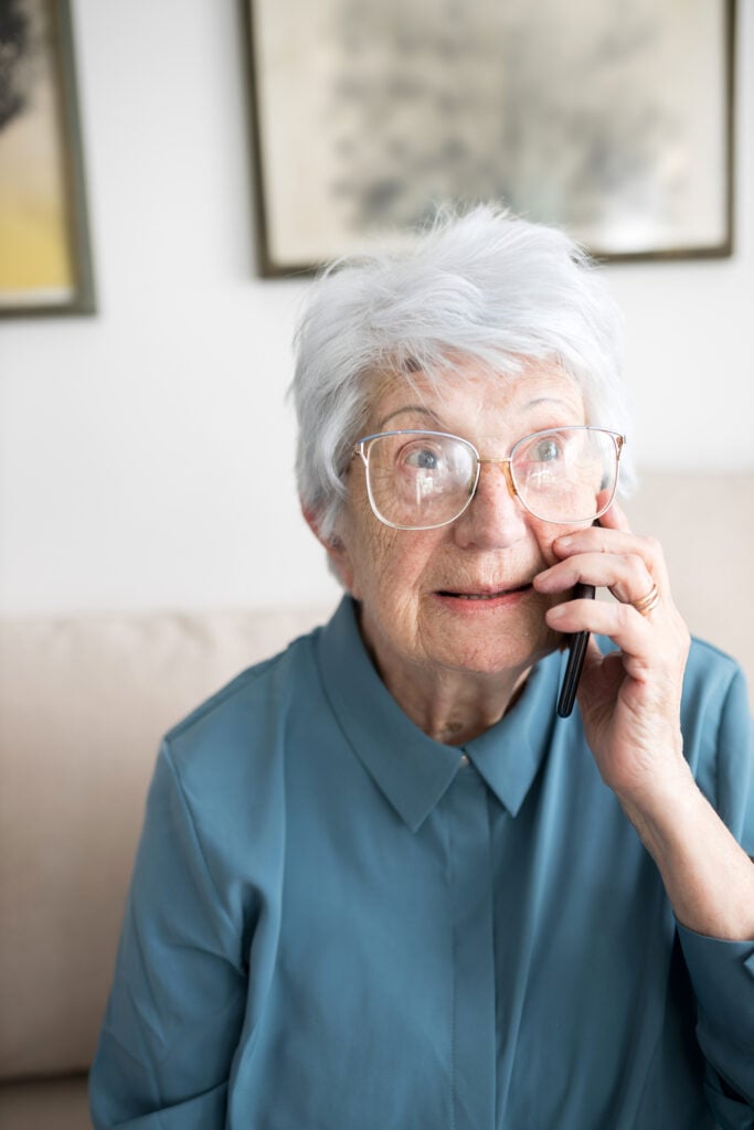 protecting seniors falling victim to 
phone scams