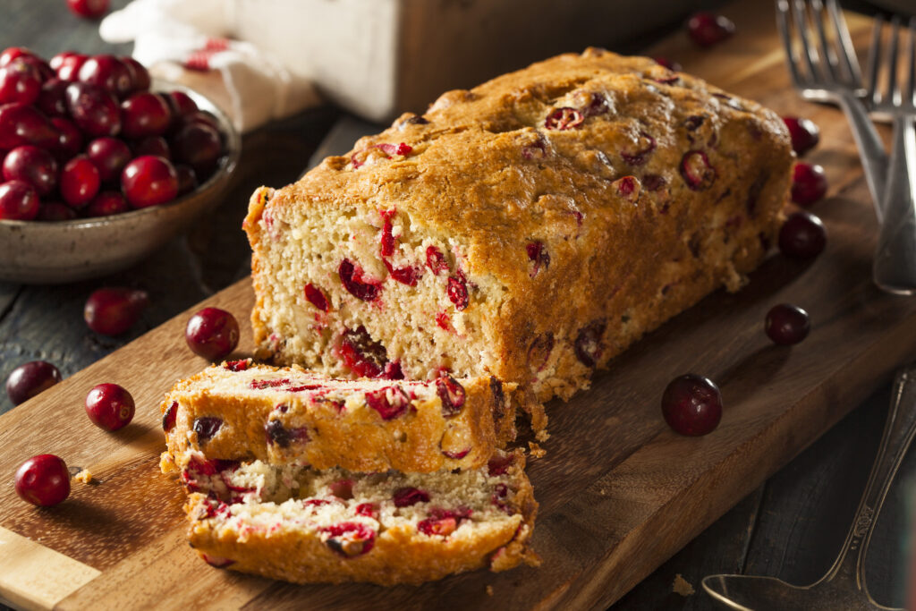 Cranberry Bread with Orange Glaze | AgeRight Blog