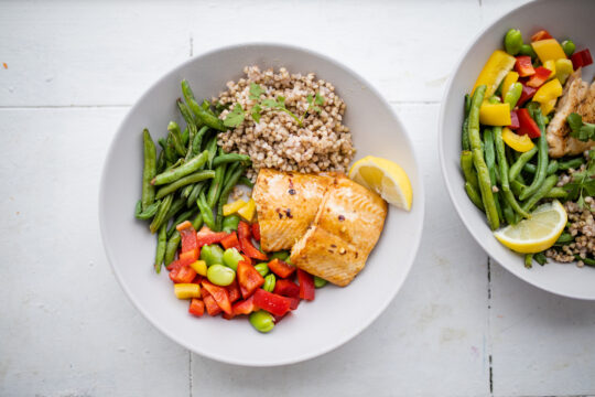 Salmon Grain Bowl