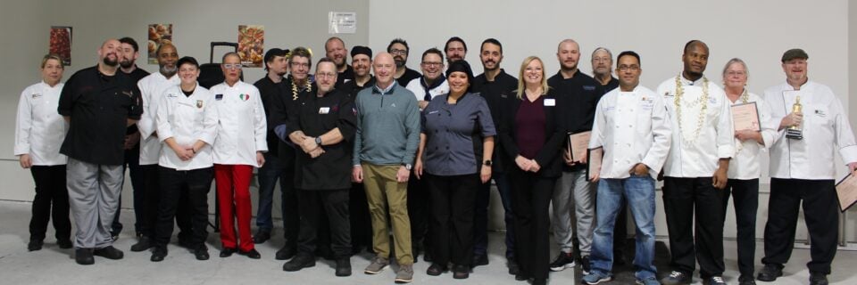 Competing Chefs at Senior Living Residences Chef Cook Off